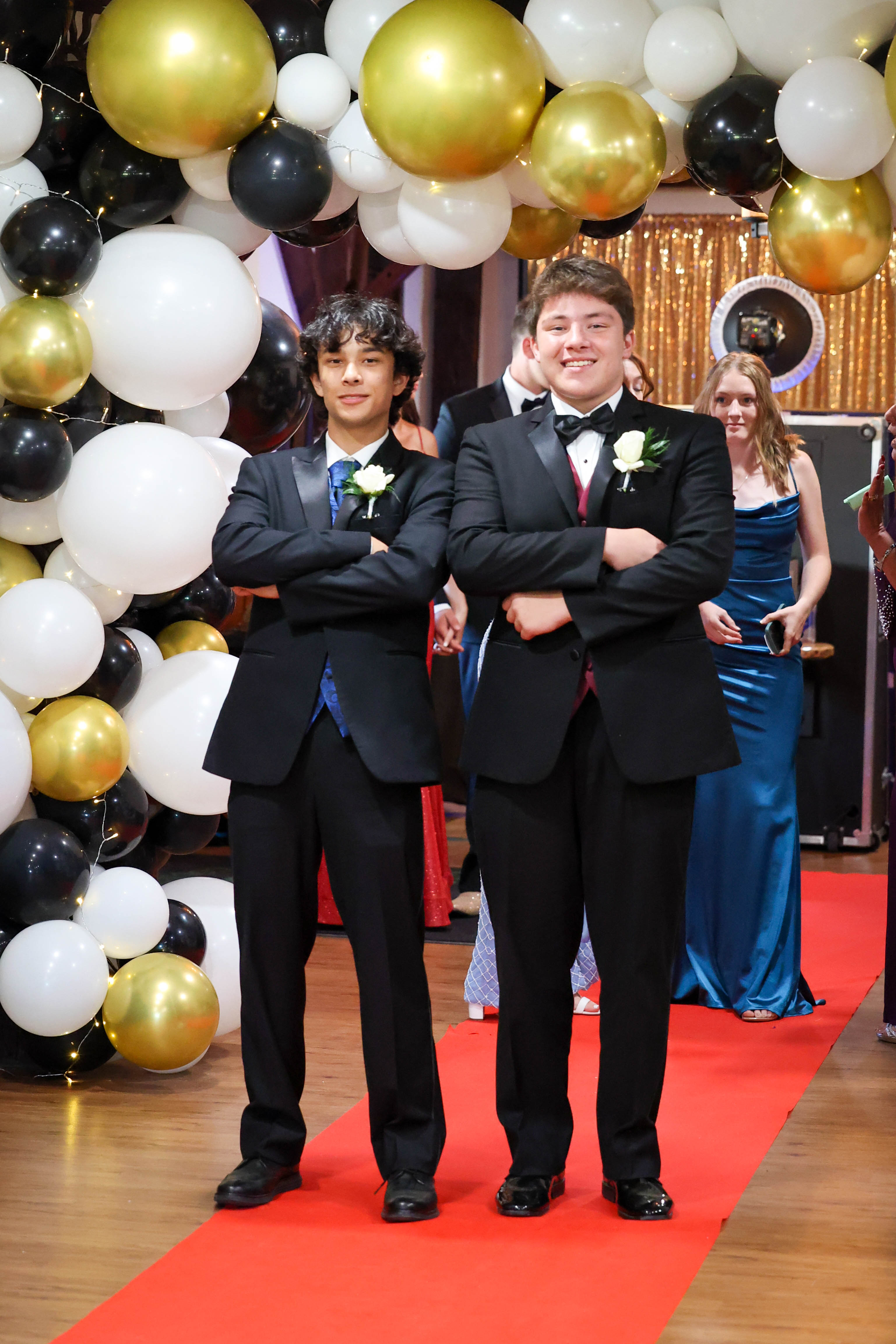 Seniors at Prom