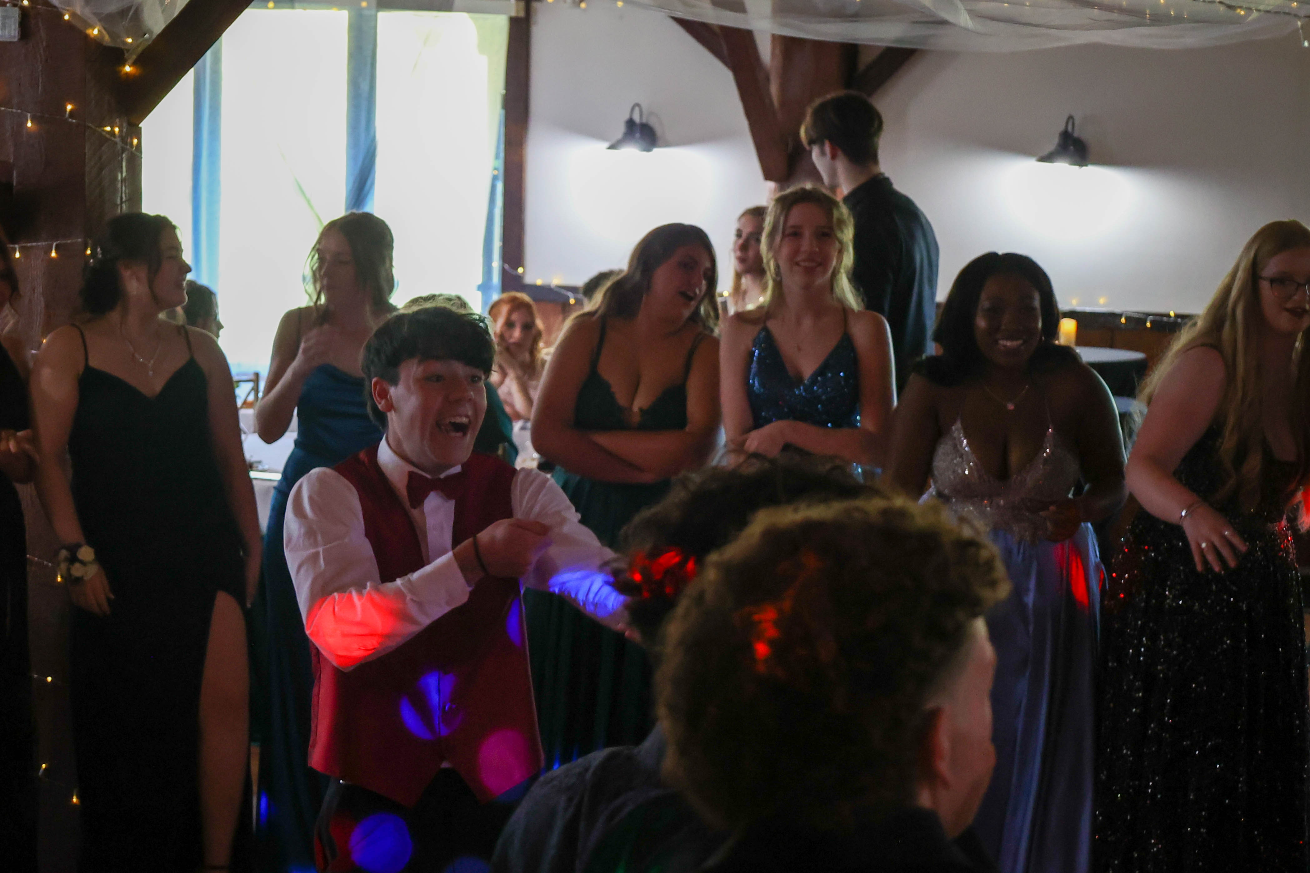 Seniors at Prom