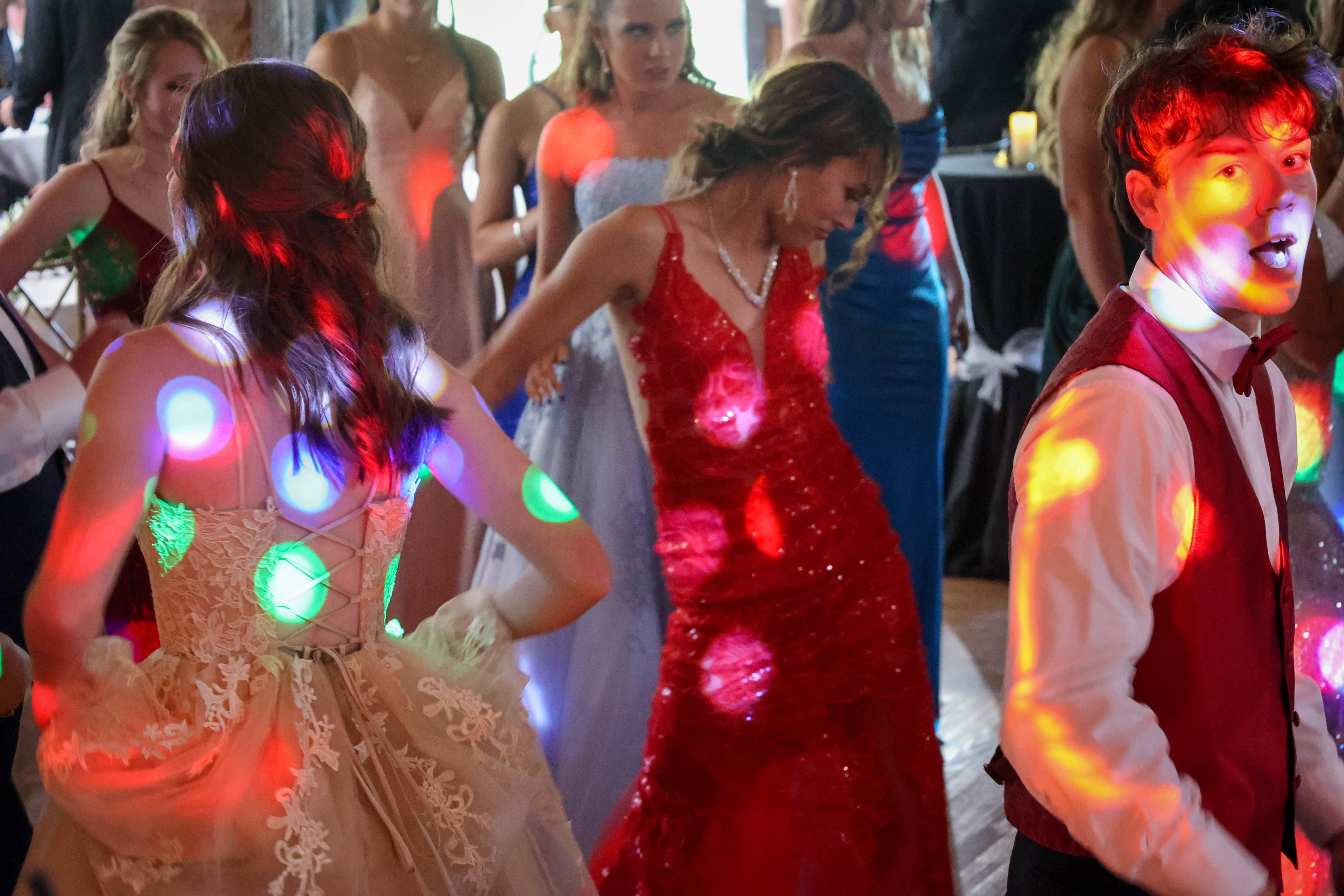 Seniors at Prom