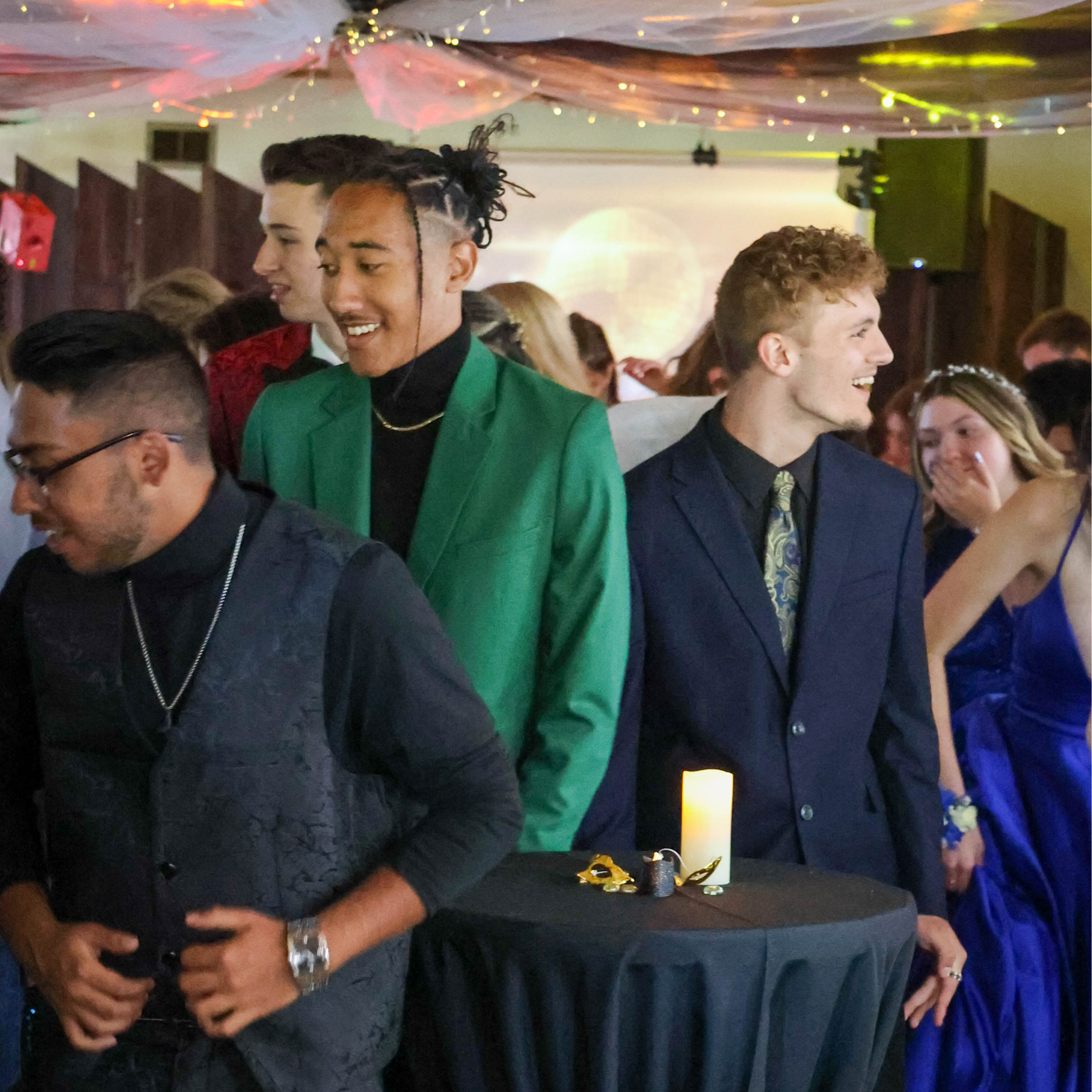 Seniors at Prom