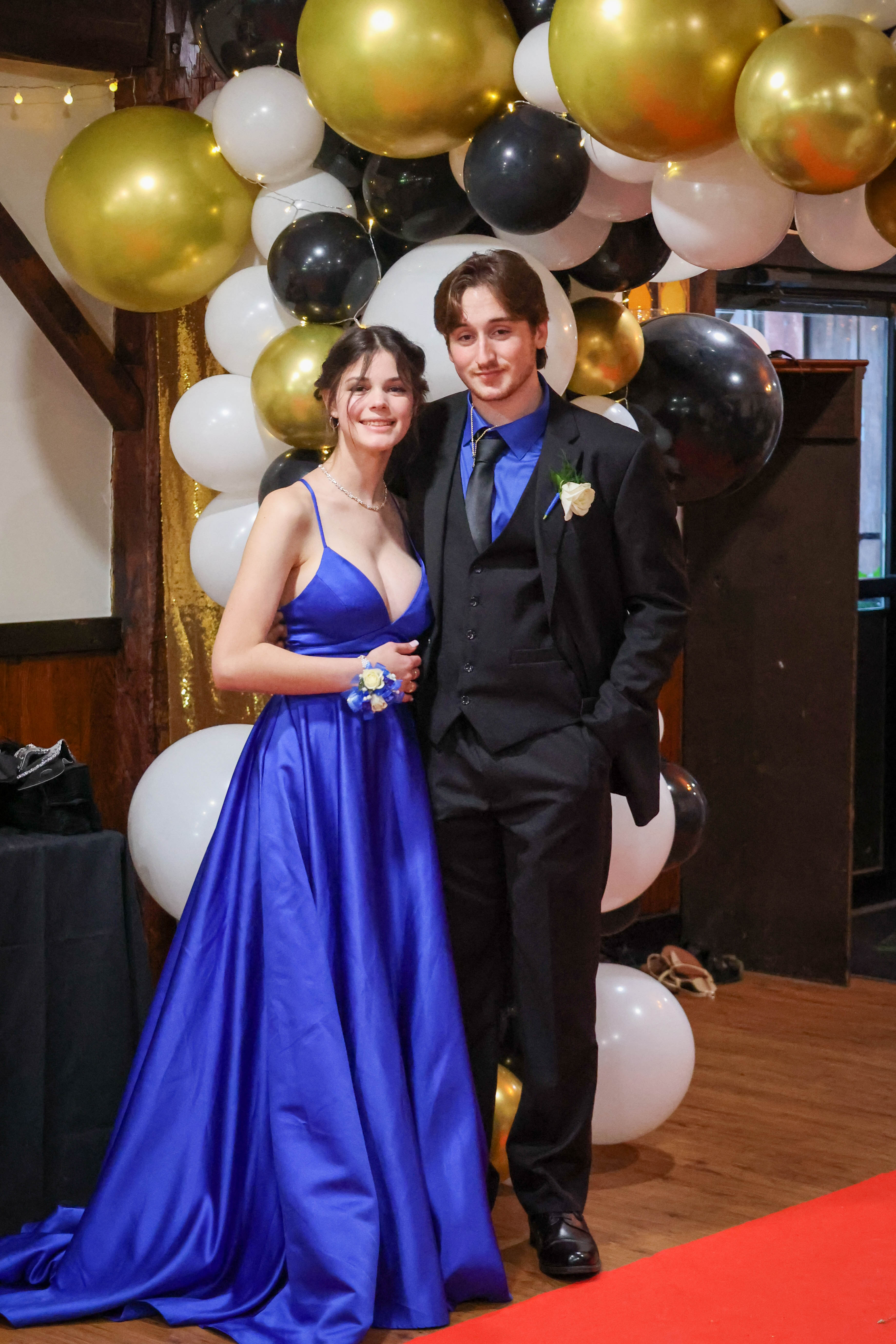 Seniors at Prom