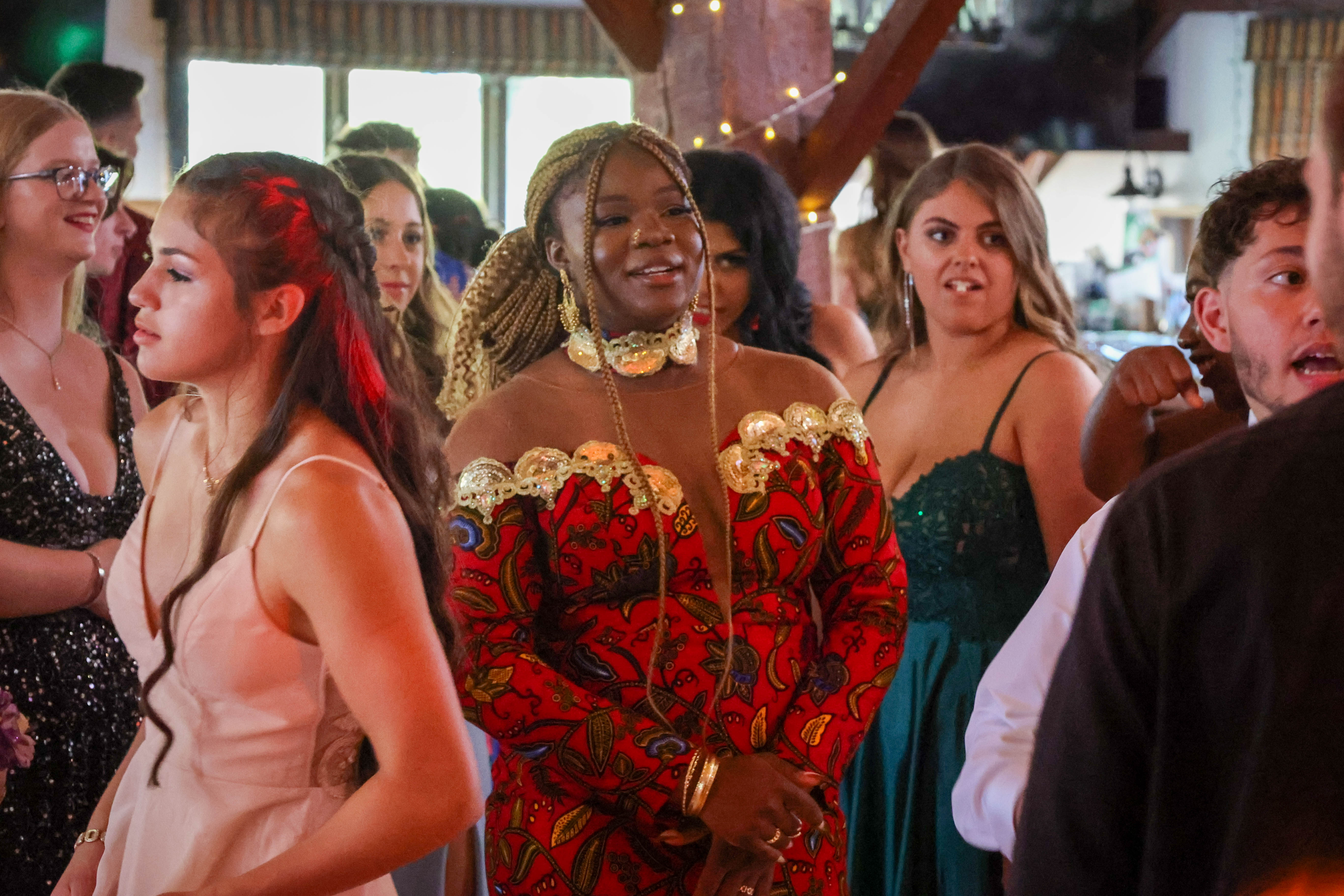 Seniors at Prom