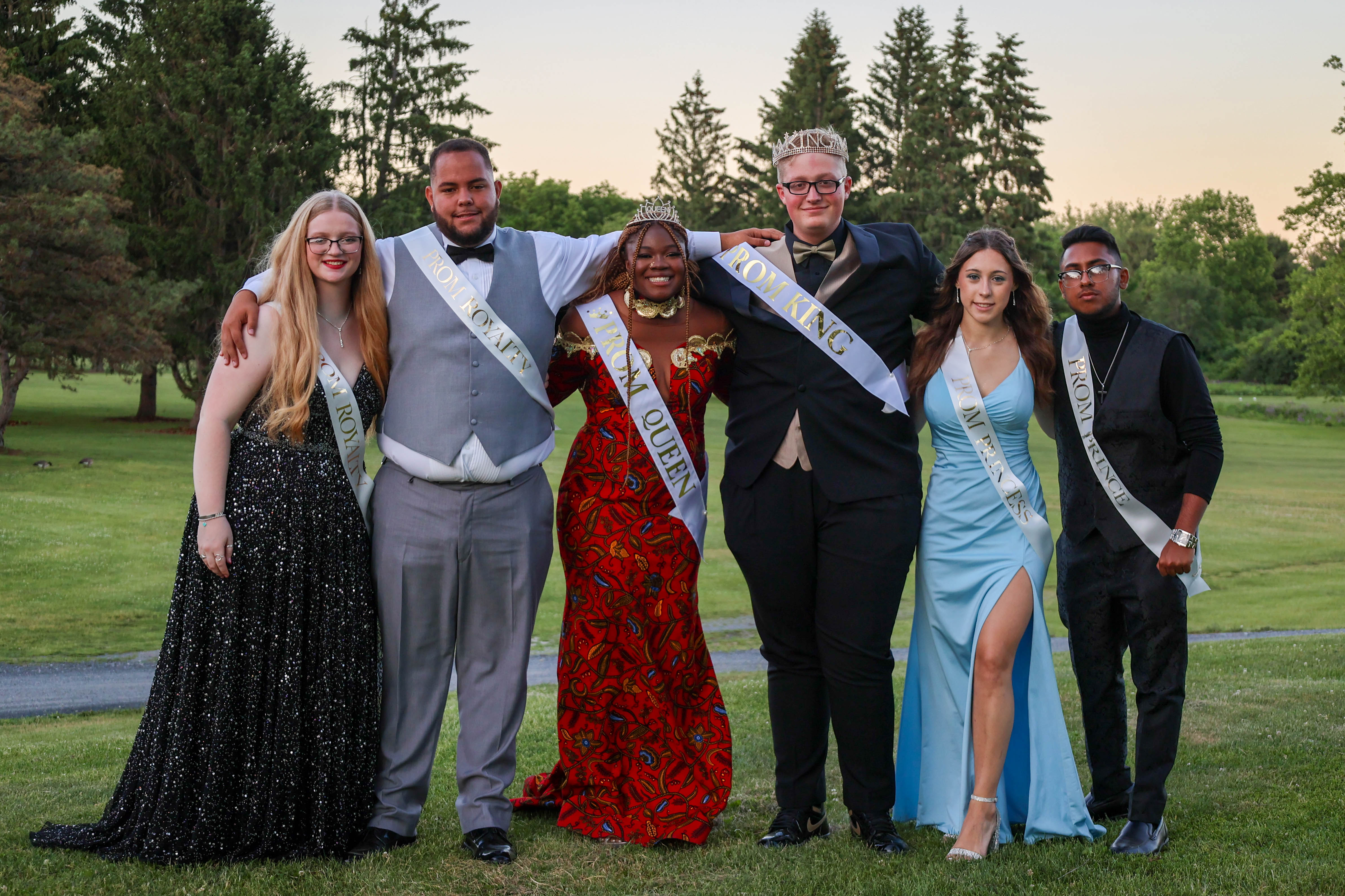 Seniors at Prom