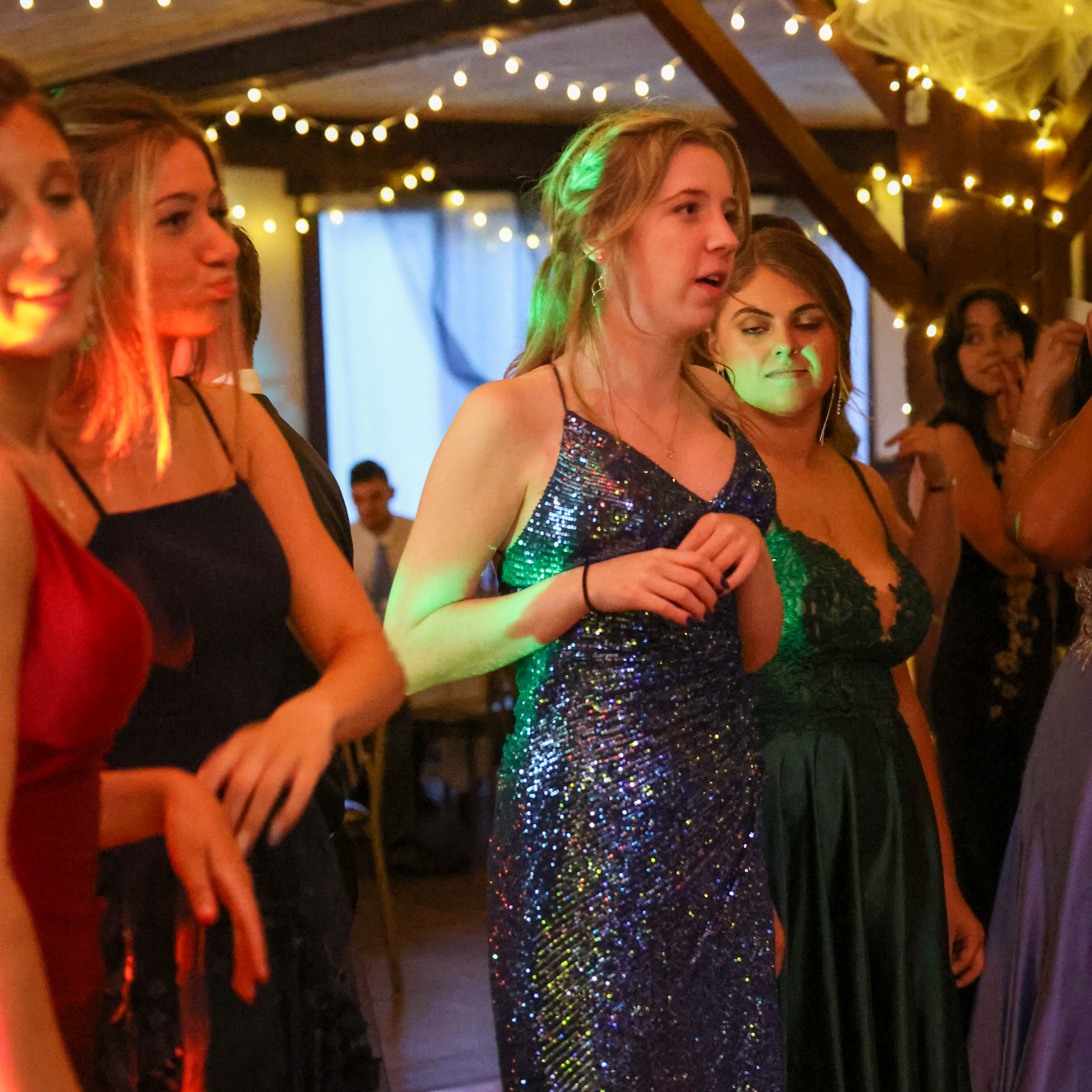 Seniors at Prom