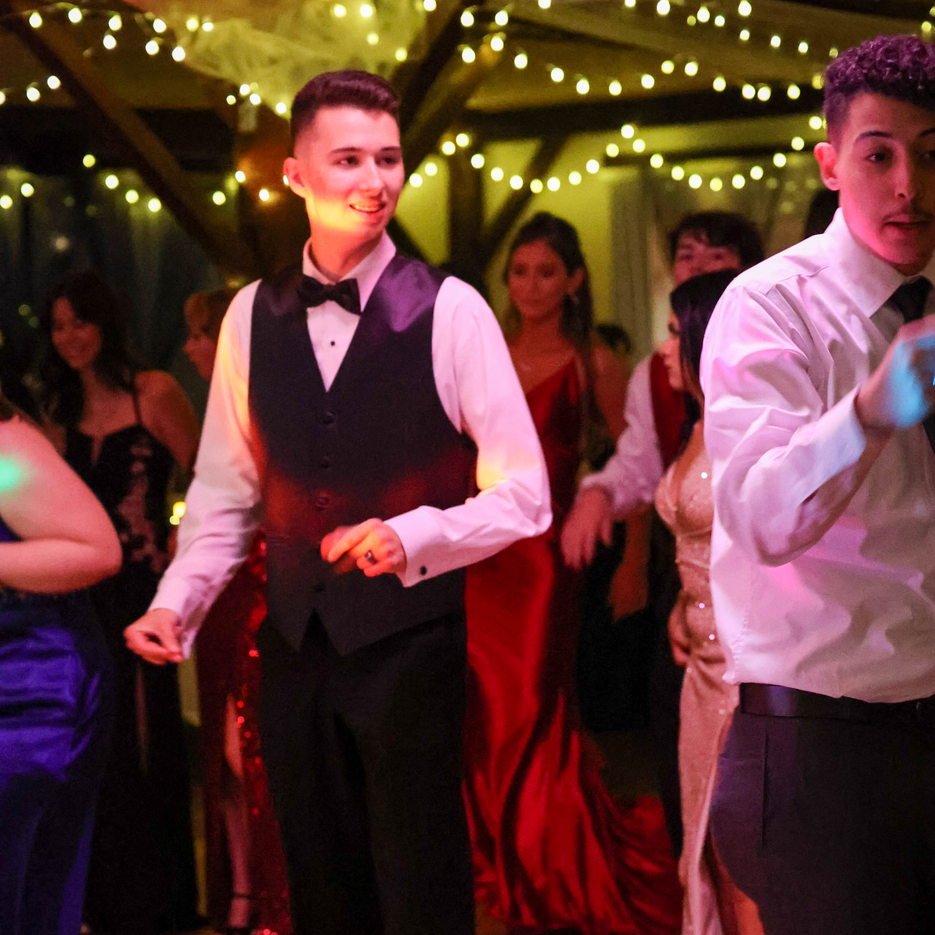 Seniors at Prom
