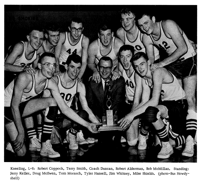 HOF 1962-1963 Boys Basketball Team