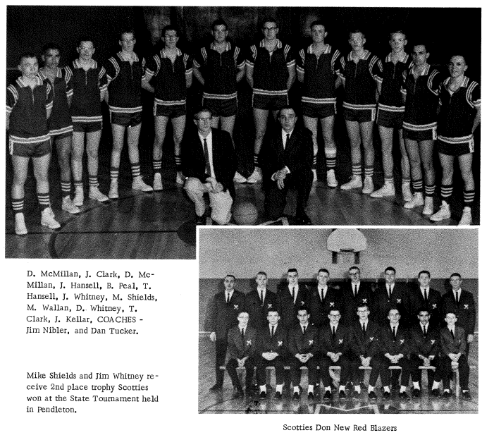 HOF 1963-1964 Boys Basketball Team