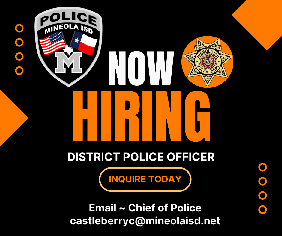 MISD Police Department | Mineola Independent School District