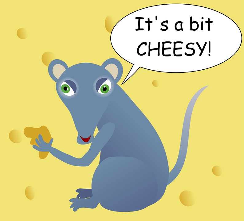 cheesy