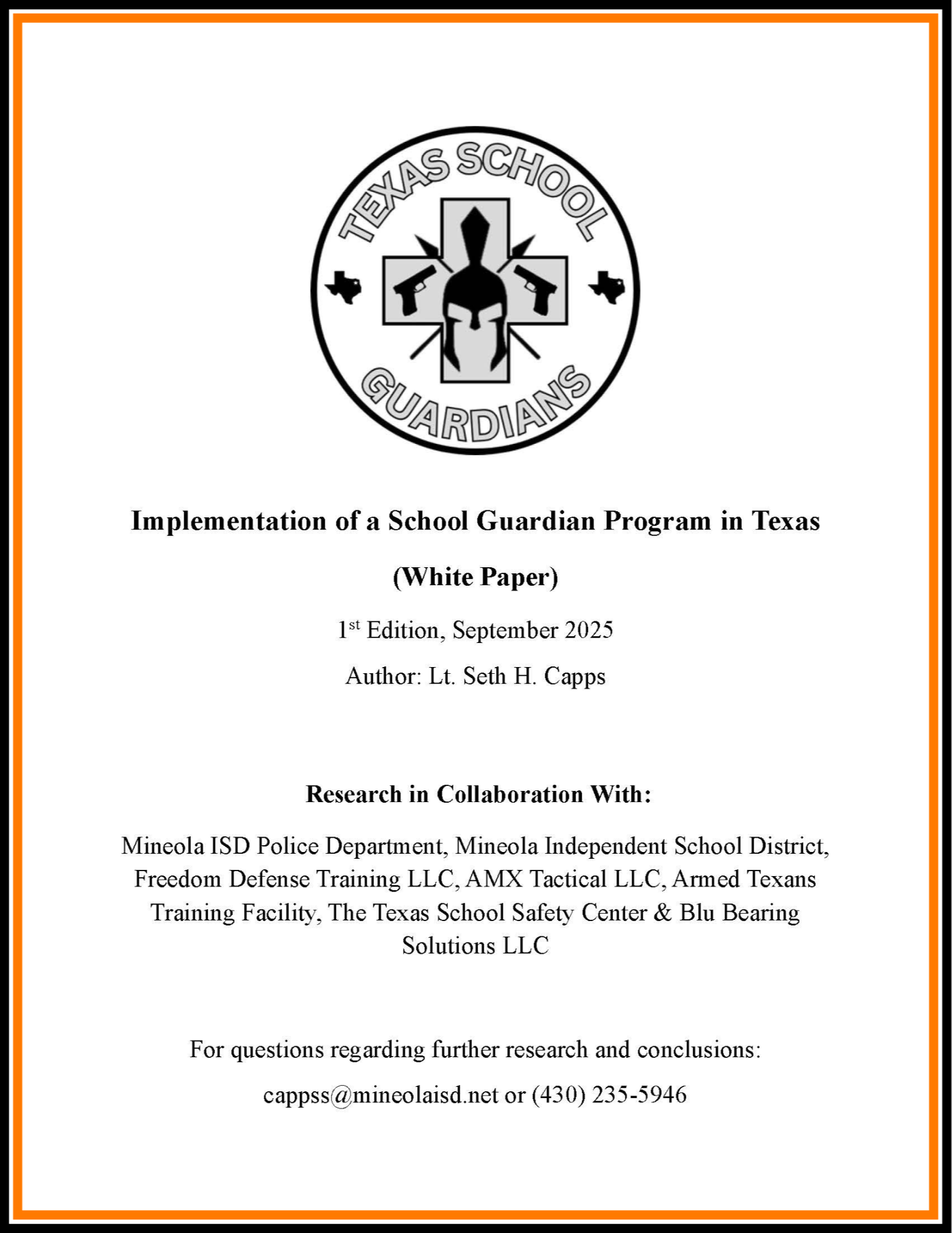 cover page