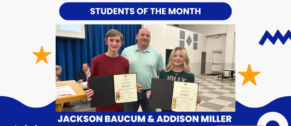 Students of the Month