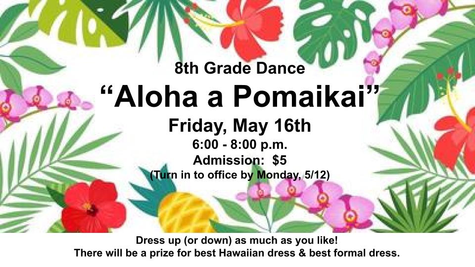 8th Grade Dance