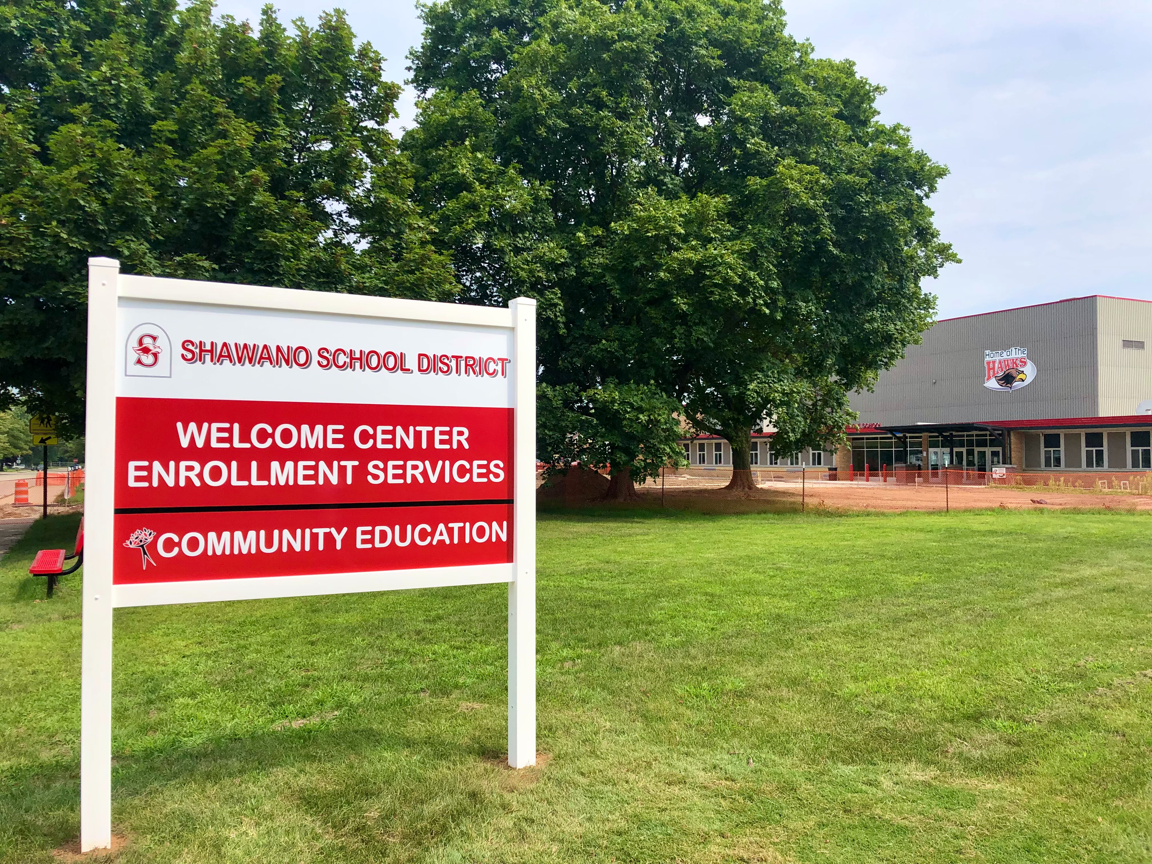 Community Education and Welcome Center Entrance