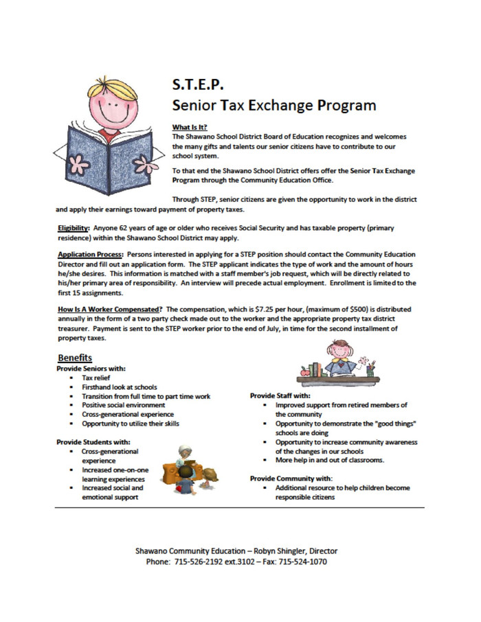 Senior Tax Exchange Program
