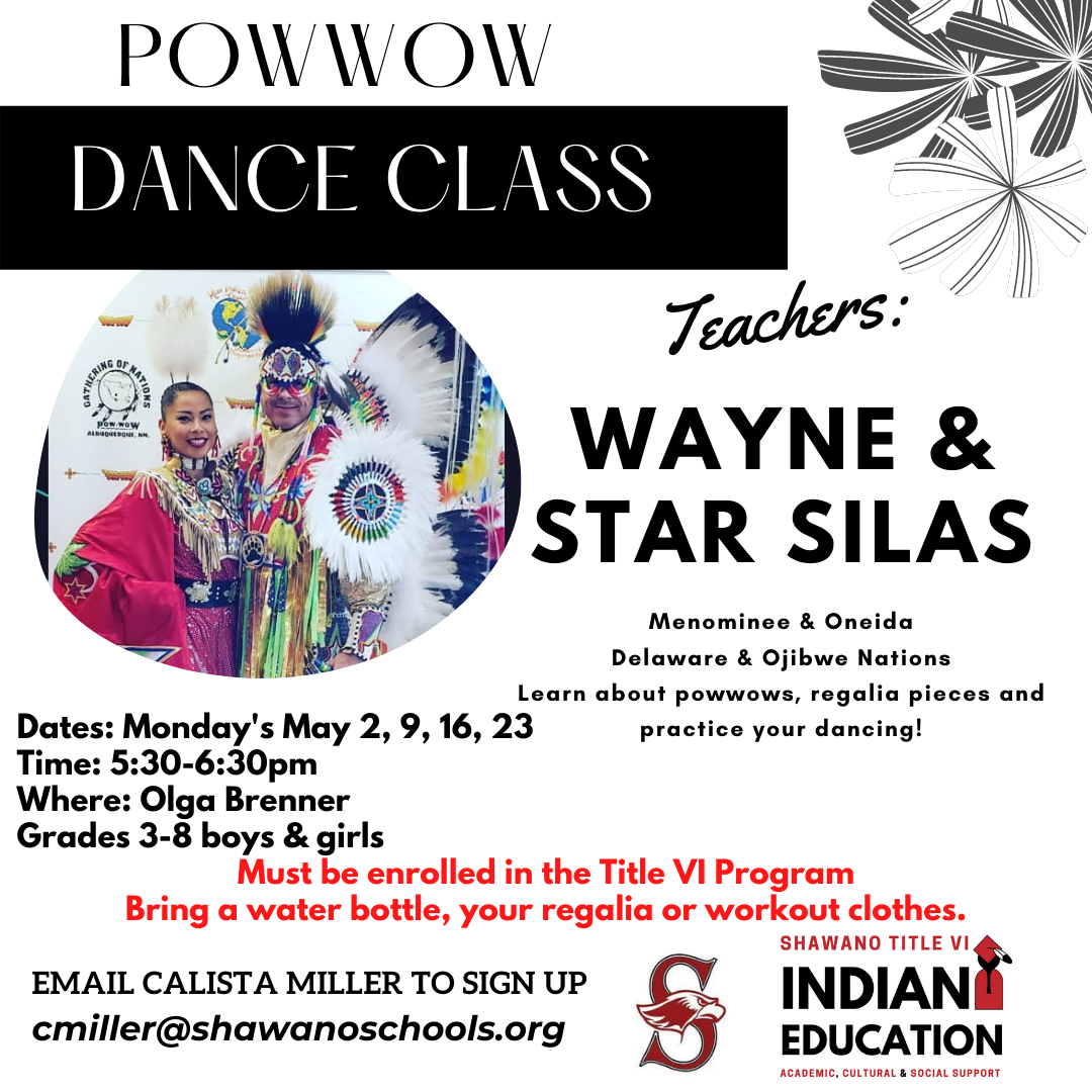 3-8 Pow Wow Dance Class