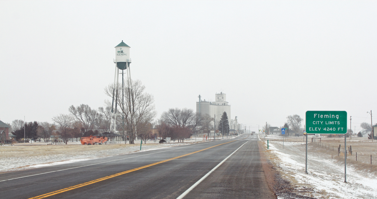 Fleming Colorado winter