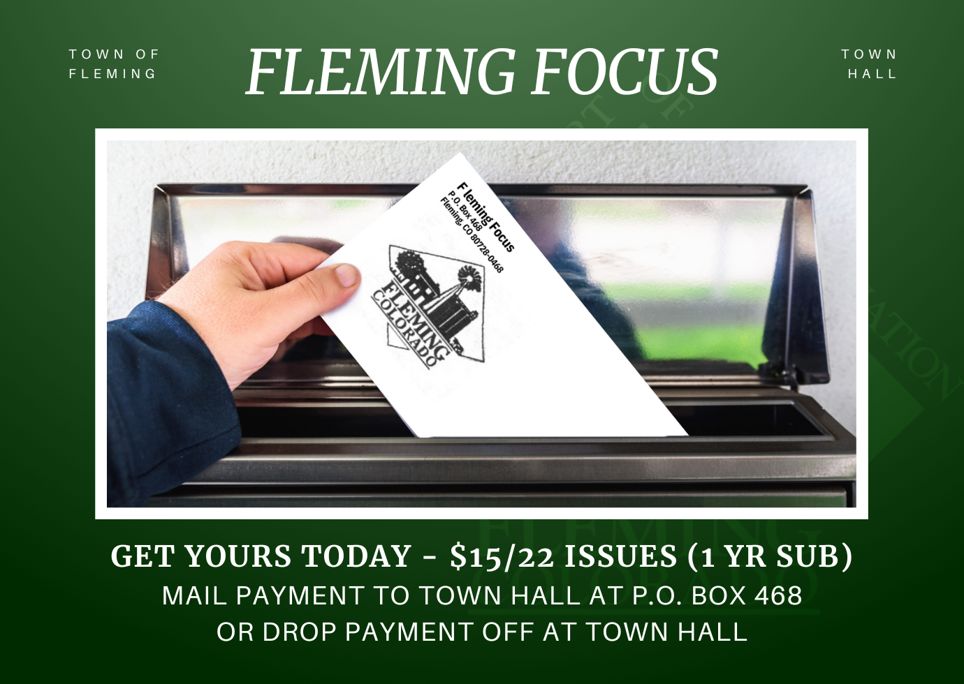 Fleming Colorado Newsletter Fleming Focus