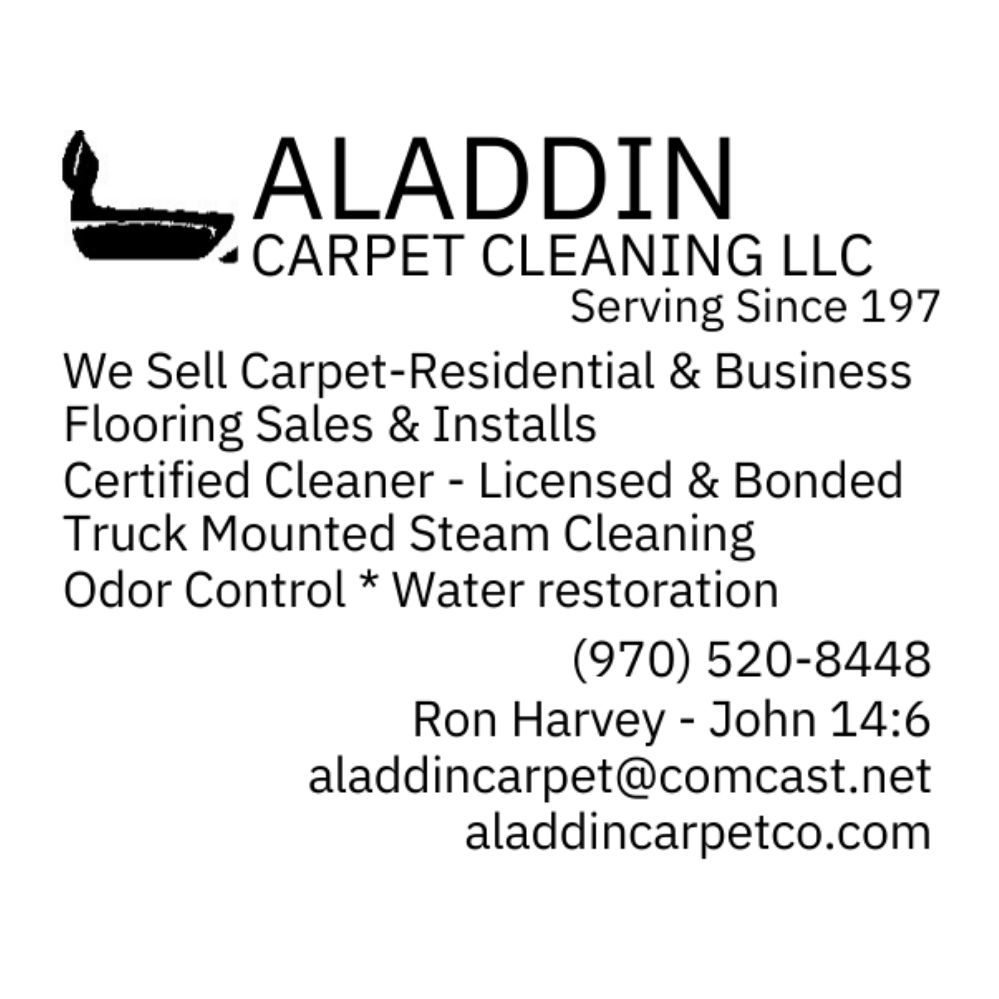 aladdin carpet cleaning fleming colorado