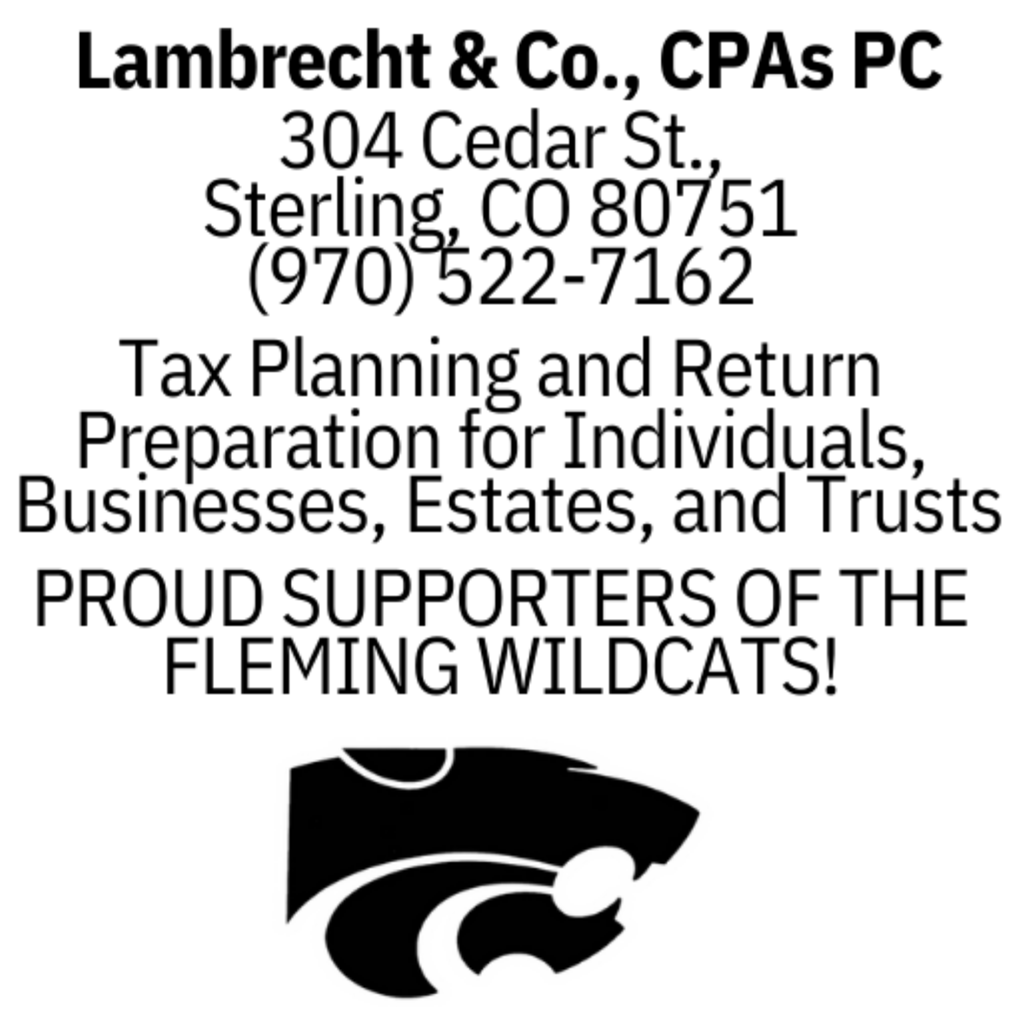 lambrecht & co., CPAs PC  fleming colorado