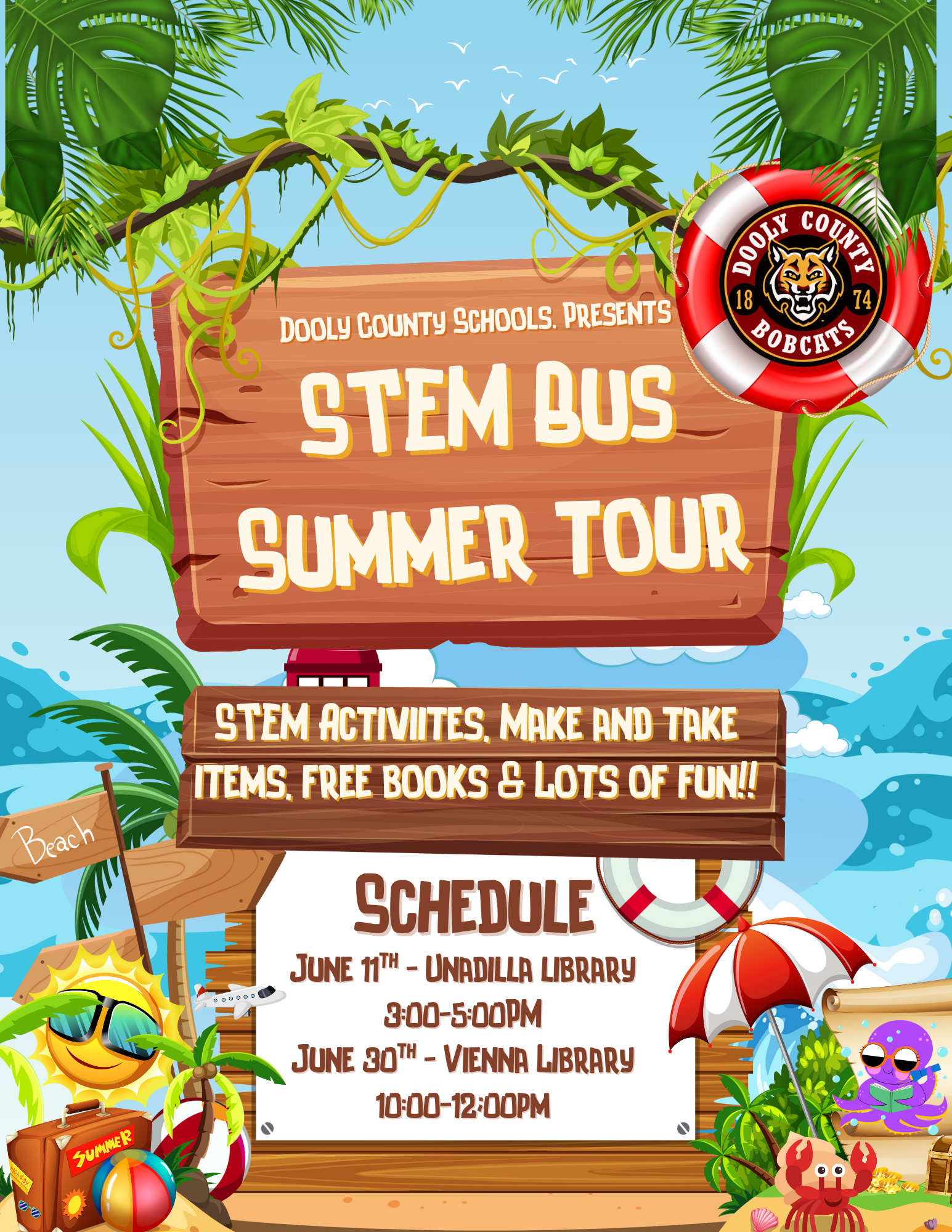 STEM Bus Summer Tour