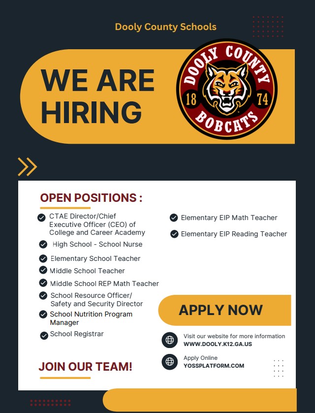 we are hiring for february 2026 flyer