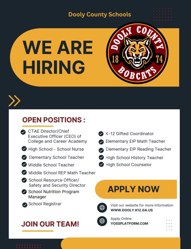 we are hiring for february 2026 flyer