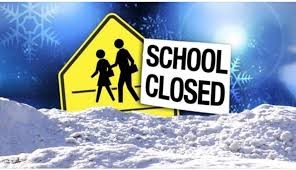 School Closed Monday January 6th