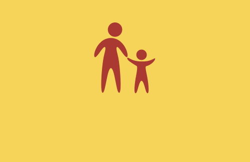 Student and parent icon