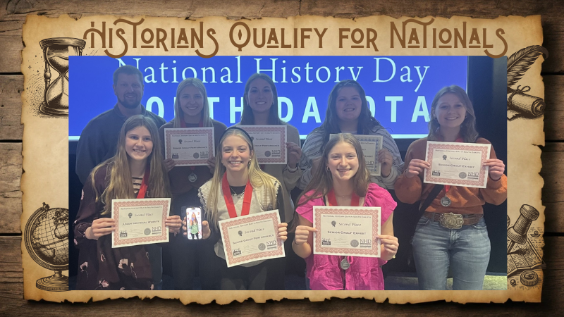 Historians Qualify for Nationals