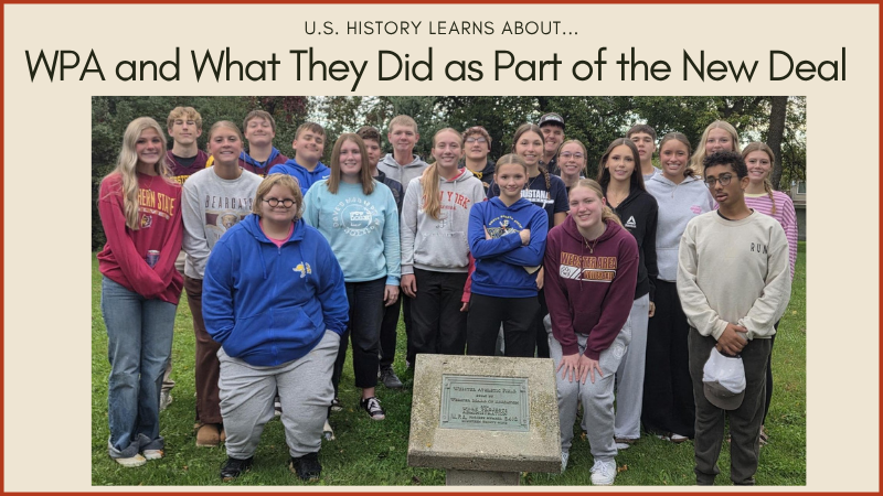 US History Learns About WPA and the New Deal