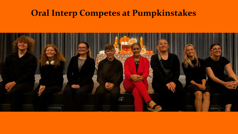 Oral Interp Competes at Pumpkinstakes