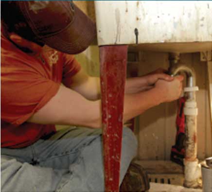 Photo of a PLUMBING activity.