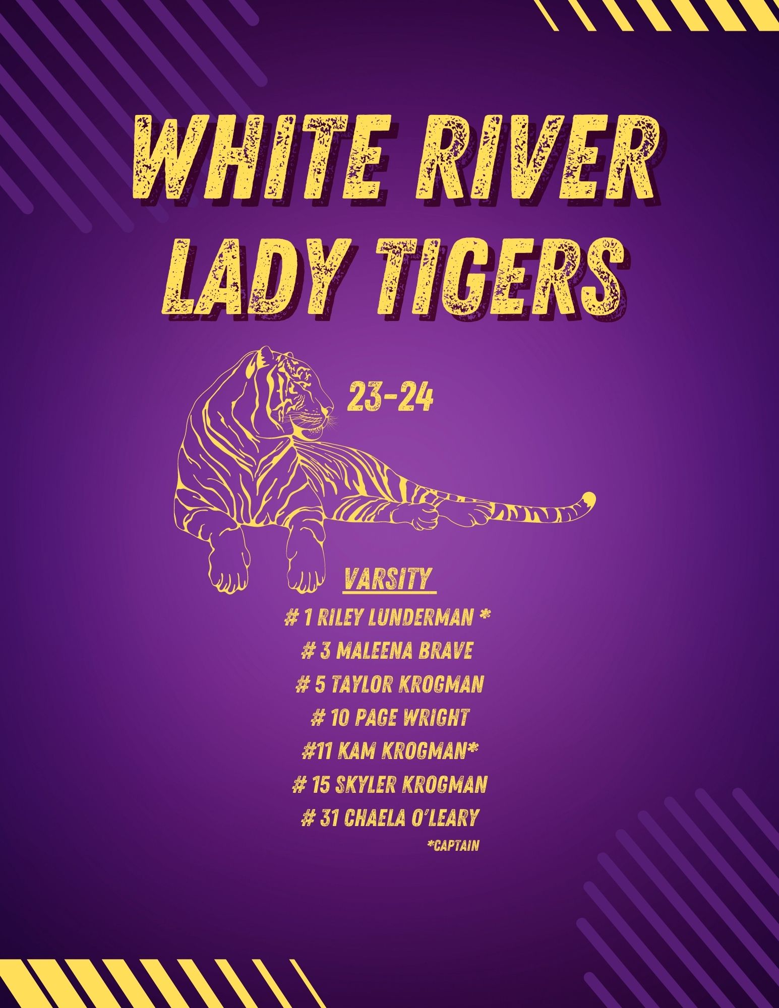 Girls Basketball Roster