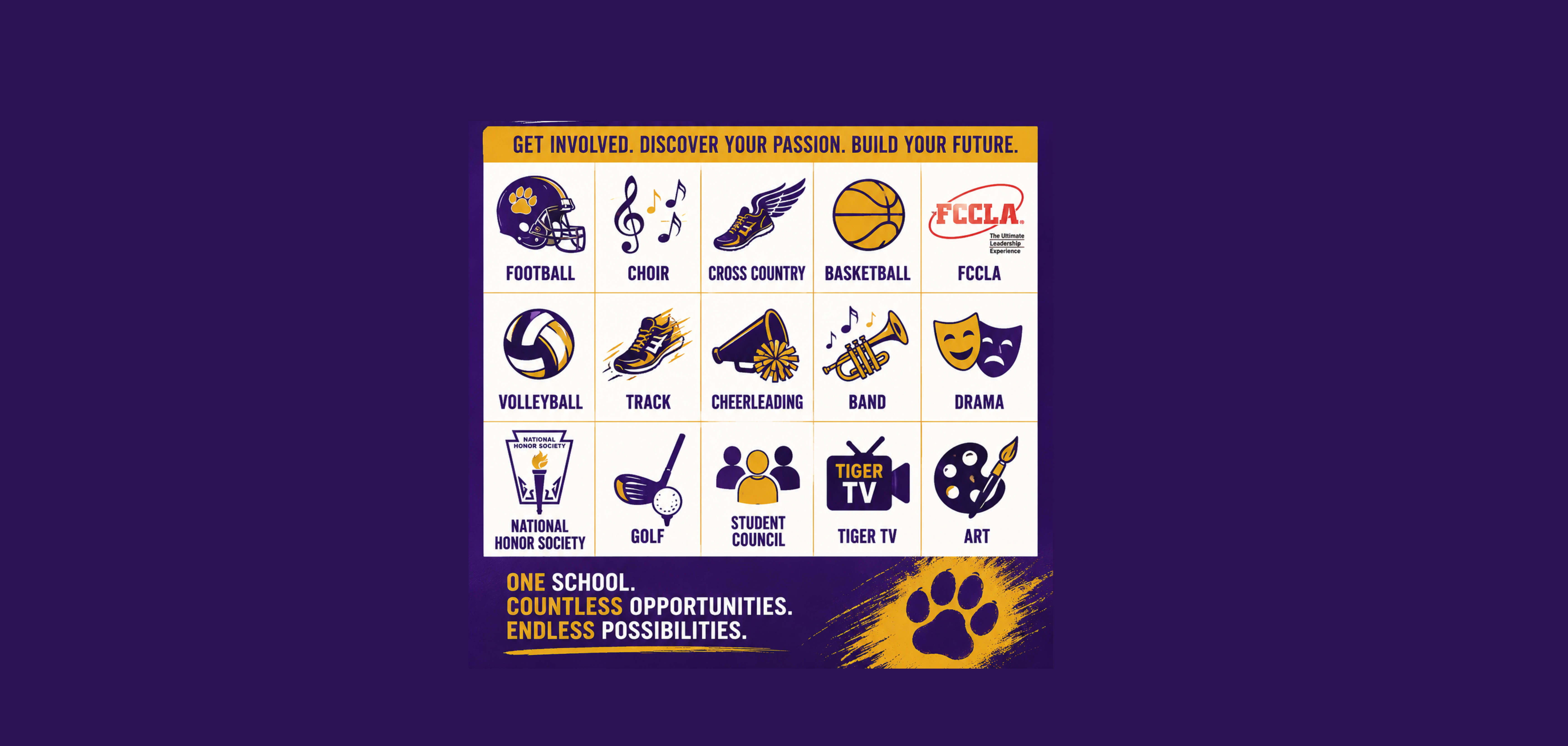 Activities Poster