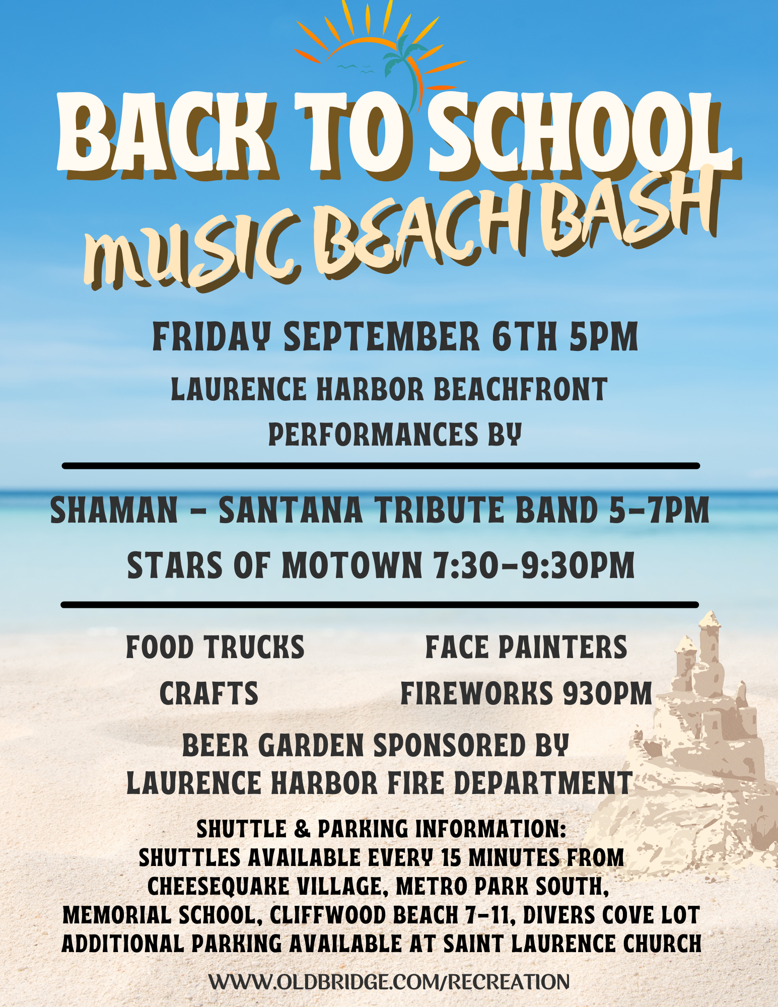 music beach bash