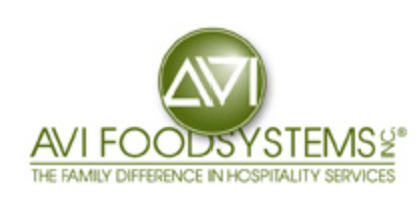 image ofgreen AVI Food Systems Logo on white background contains text