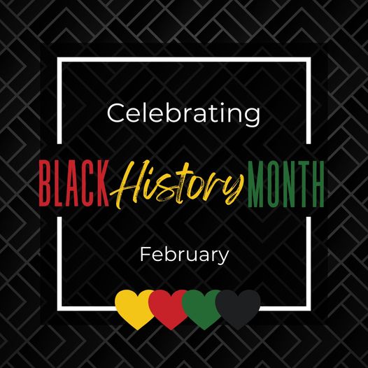 Poster celebrating Black History Month