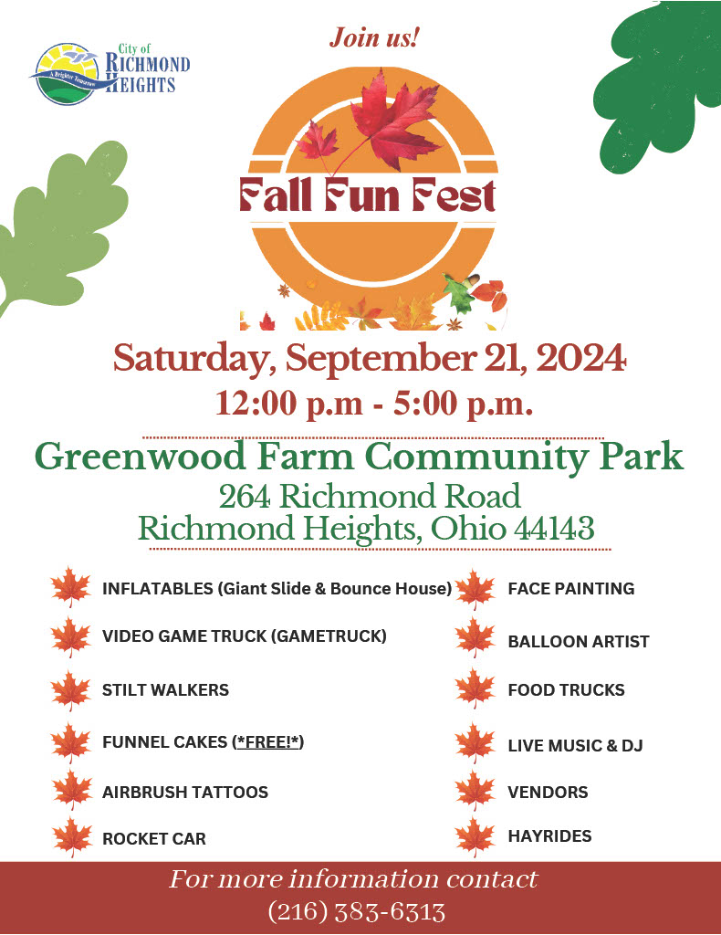 Fall Funfest Flyer