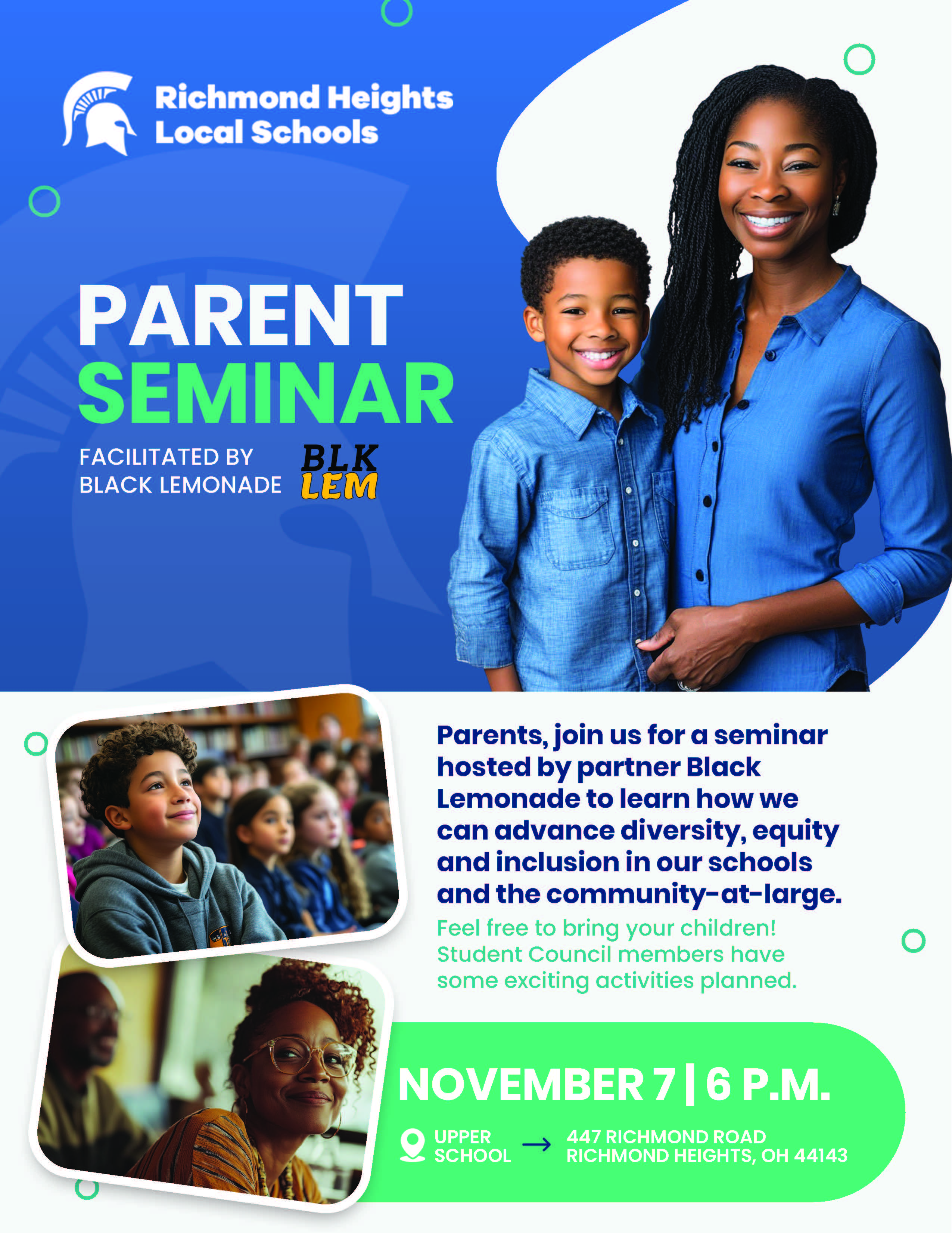 family engagement flyer