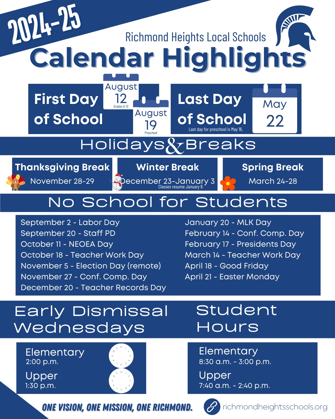 school closing details