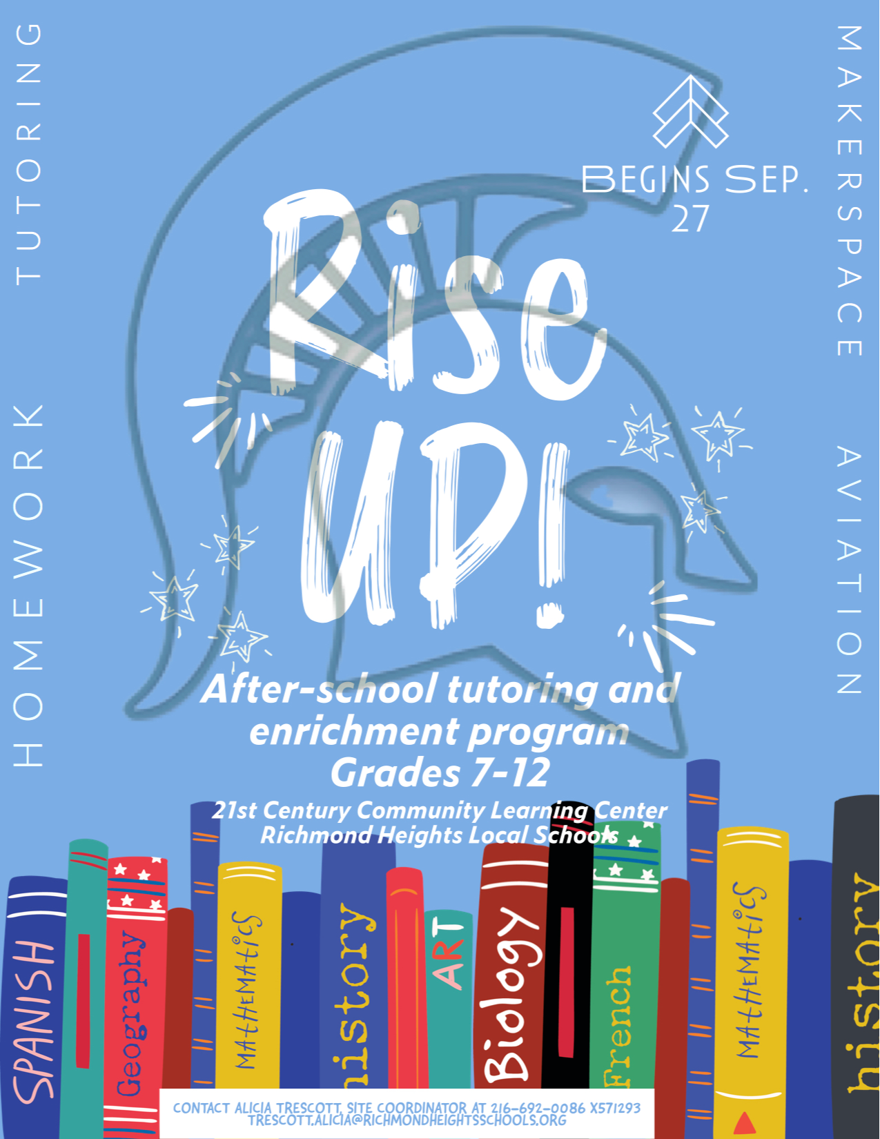 Rise UP! After School Program information
