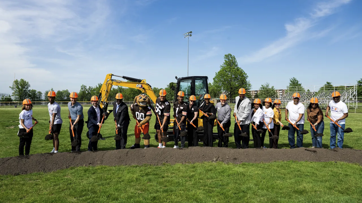 stadium ground breaking