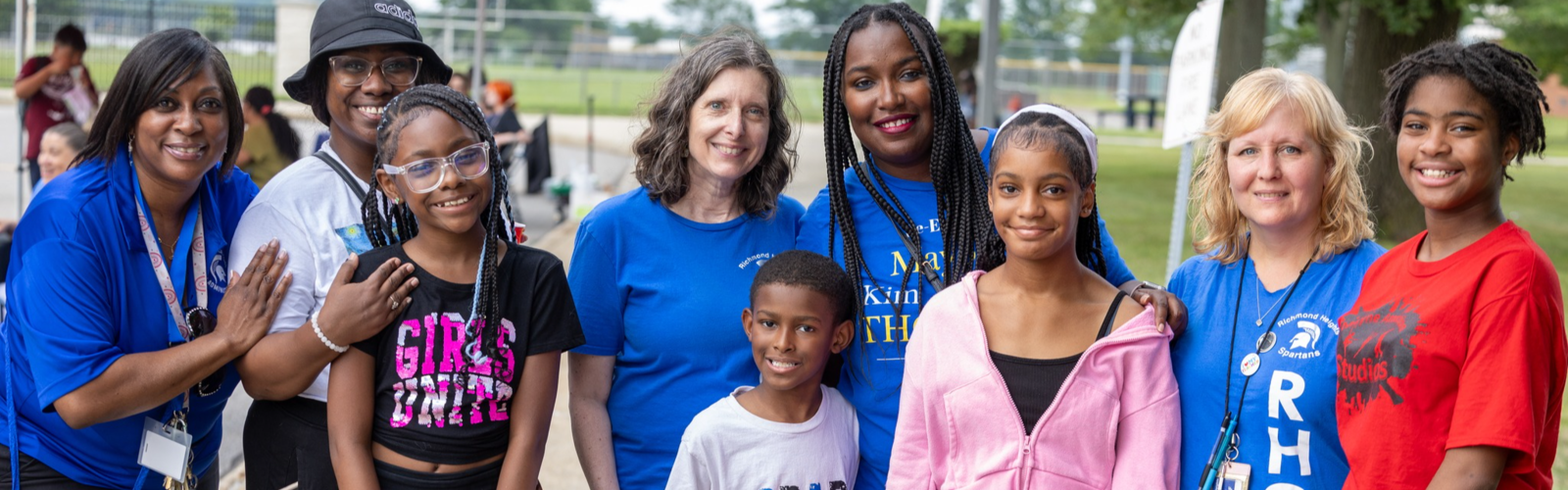 Richmond Heights Elementary School students and staff