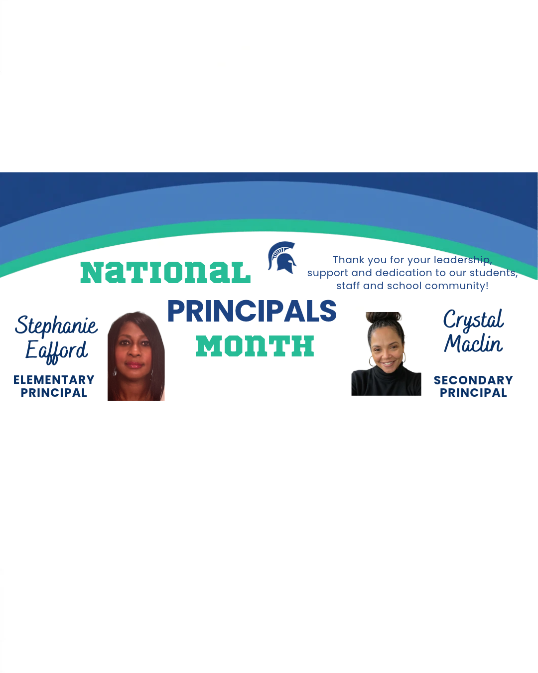 National Principals Month Recognition