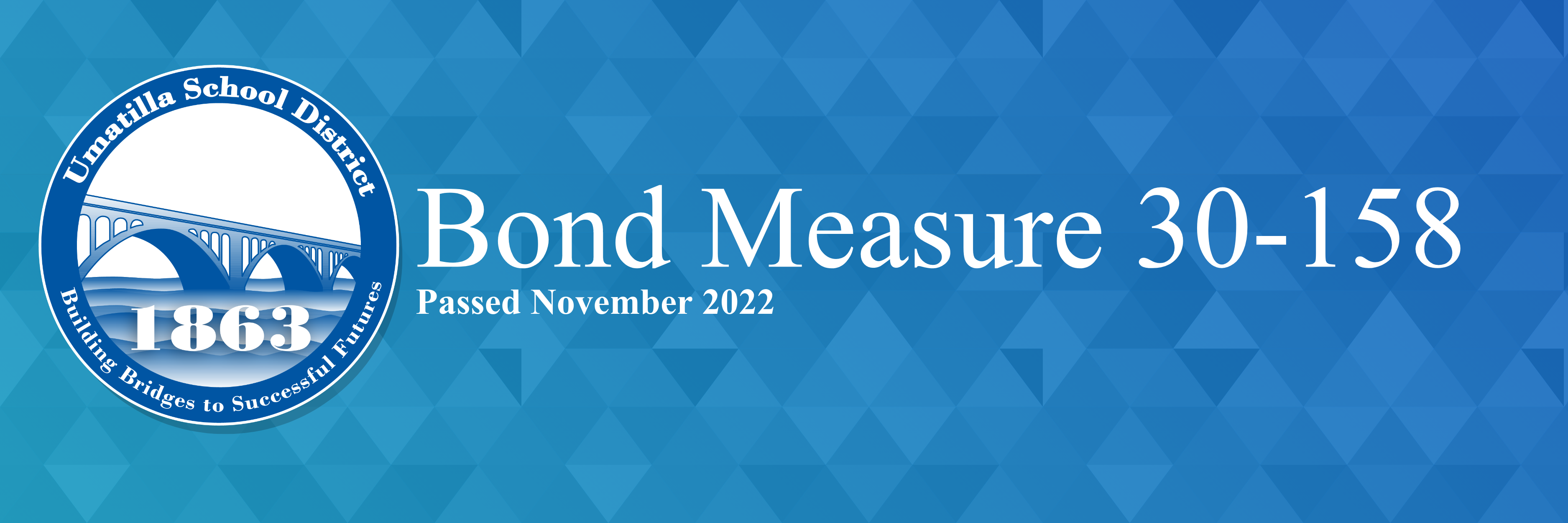 Bond Measure 30-158 Passed November 2022