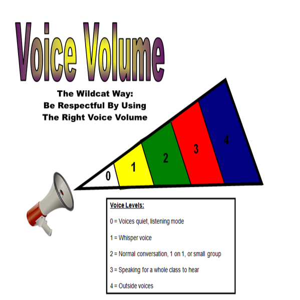 WRE Voice Volume Chart School District of Wild Rose