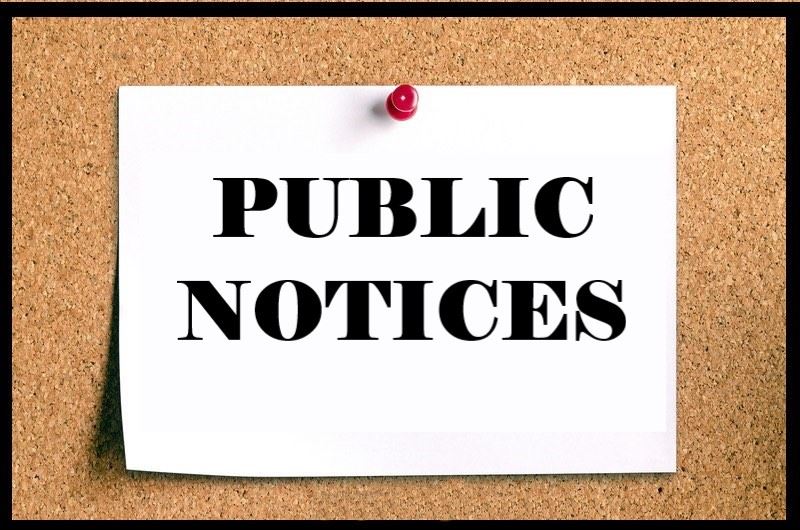 public notice paper