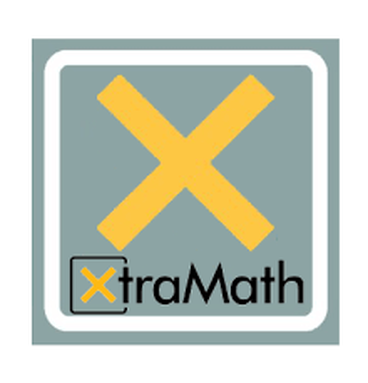 XtraMath logo. Link to XtraMath. 