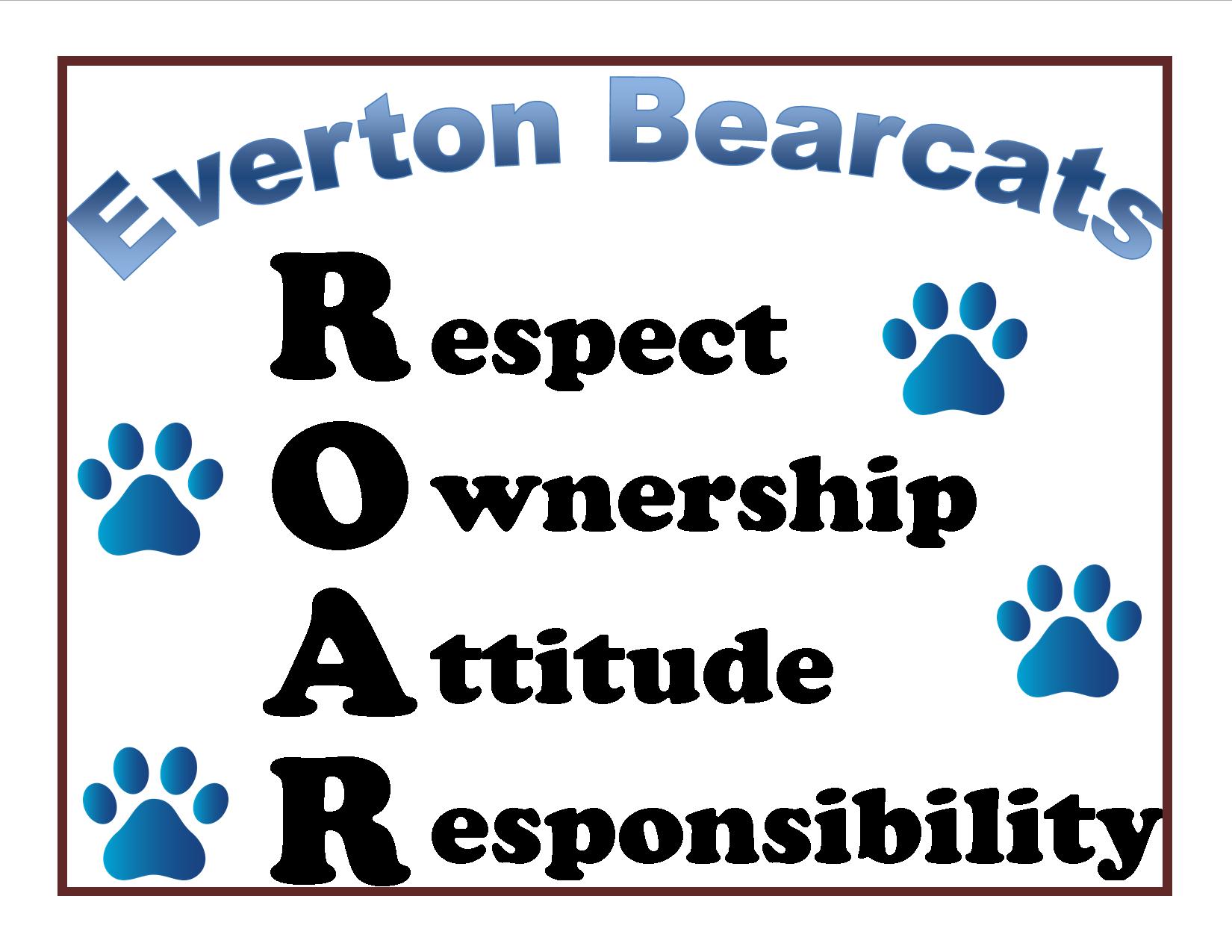 Everton Bearcats Respect Ownership Attitude Responsibility
