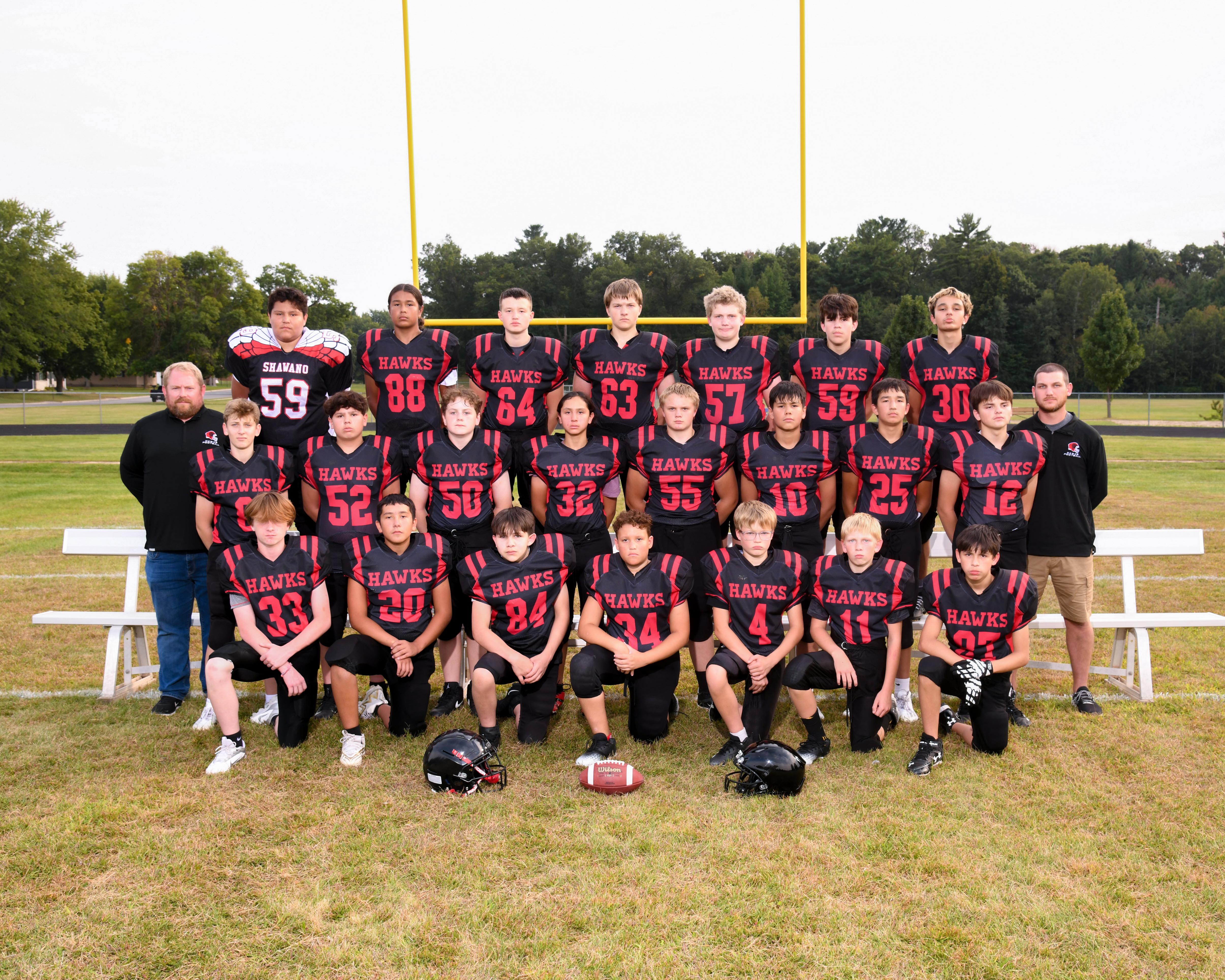 2024 Eighth Grade Football